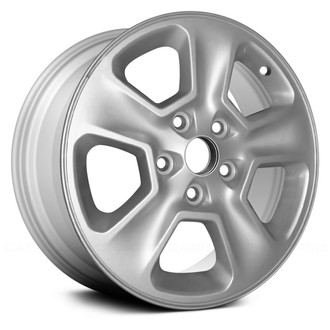Replace® - 5-Spoke Sparkle Silver 17x8 Alloy Factory Wheel - Remanufactured