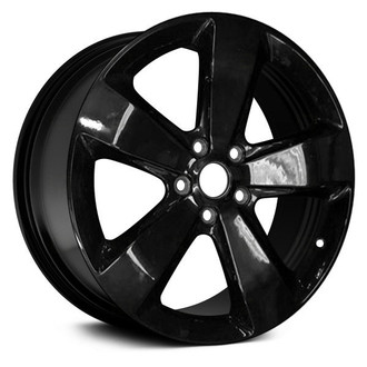 Replace® - 5-Spoke Gloss Black 20x8 Alloy Factory Wheel - Replica
