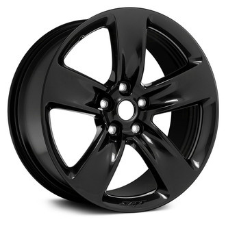 Replace® - 5-Spoke Black 20x10 Alloy Factory Wheel - Remanufactured