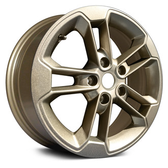 Replace® - Double 5-Spoke Bronze 17x7.5 Alloy Factory Wheel - Remanufactured