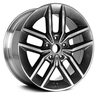 Replace® - Double 5-Spoke Polished and Black 18x8 Alloy Factory Wheel - Remanufactured