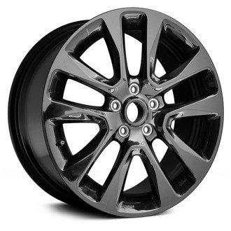 Replace® - 5 V-Spoke Gloss Black 20x8 Alloy Factory Wheel - Remanufactured