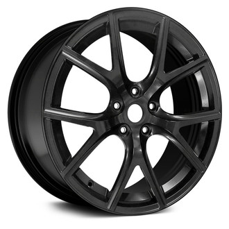 Replace® ALYJF052U45 - 5 Y-Spoke Black 20x10 Alloy Factory Wheel - Remanufactured