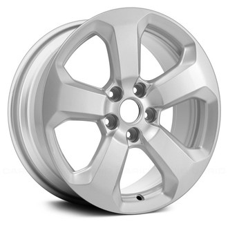 Replace® - 5-Spoke Sparkle Silver 17x7 Alloy Factory Wheel - Remanufactured