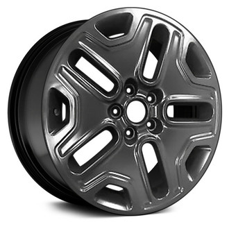 Replace® - 10-Slot Black 17x6.5 Alloy Factory Wheel - Remanufactured