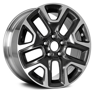 Replace® - 5 Y-Spoke Polished and Silver 17x6.5 Alloy Factory Wheel - Remanufactured