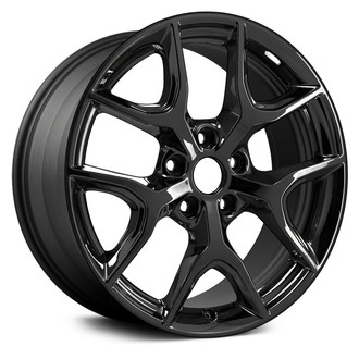 Replace® - 5 Y-Spoke Dark Flat Charcoal 20x8 Alloy Factory Wheel - Remanufactured