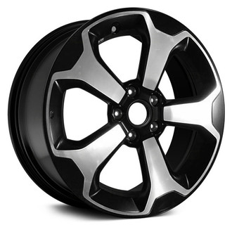 Replace® - 5-Spoke Black 17x6.5 Alloy Factory Wheel - Remanufactured