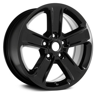 Replace® - 5-Spoke Black 18x7.5 Alloy Factory Wheel - Remanufactured