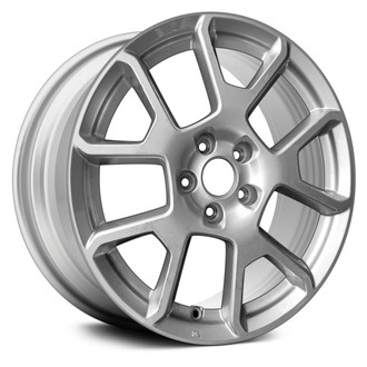 Replace® - 5 V-Spoke Silver 17x7 Alloy Factory Wheel - Remanufactured