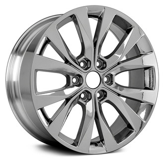 Replace® - 6 V-Spoke Light PVD Chrome 20x8.5 Alloy Factory Wheel - Remanufactured