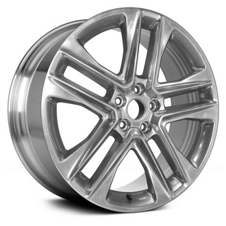 Replace® - Double 5-Spoke Full Polished 20x8.5 Alloy Factory Wheel - Remanufactured