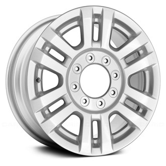 Replace® - 6 V-Spoke Sparkle Silver 18x8 Alloy Factory Wheel - Remanufactured