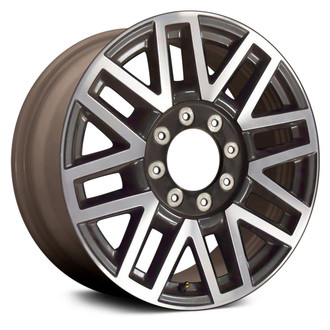 Replace® - 8 V-Spoke Machined and Medium Tan Metallic 20x8 Alloy Factory Wheel - Remanufactured