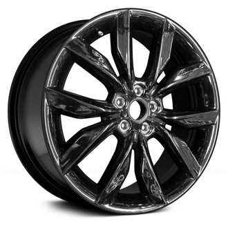 Replace® - 5 V-Spoke Black 19x8 Alloy Factory Wheel - Remanufactured