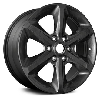 Replace® - 6 I-Spoke Dark Charcoal 18x8.5 Alloy Factory Wheel - Remanufactured