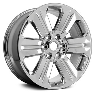 Replace® - 6 I-Spoke OE Light PVD Chrome 20x8.5 Alloy Factory Wheel - Remanufactured