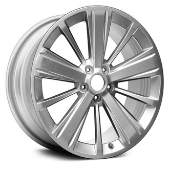 Replace® - 10 Alternating-Spoke Bright Silver Metallic 20x8.5 Alloy Factory Wheel - Remanufactured