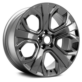Replace® - 5-Slot Machined and Hyper Silver 20x8.5 Alloy Factory Wheel - Remanufactured