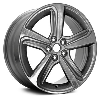 Replace® - 5-Spoke Dark Hyper Silver 18x8 Alloy Factory Wheel - Remanufactured