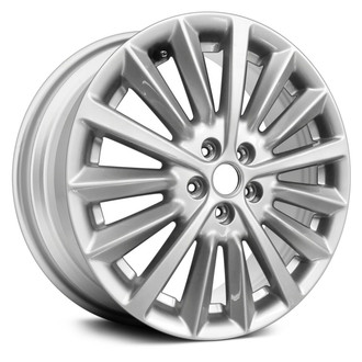 Replace® - 15 Alternating-Spoke Light Silver Metallic 18x8 Alloy Factory Wheel - Remanufactured