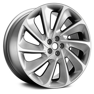 Replace® - 10 Turbine-Spoke Dark Smoked Hypersilver 21x9 Alloy Factory Wheel - Remanufactured
