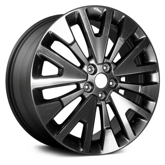 Replace® - 10-Spoke Machined Dark Charcoal 19x7 Alloy Factory Wheel - Remanufactured