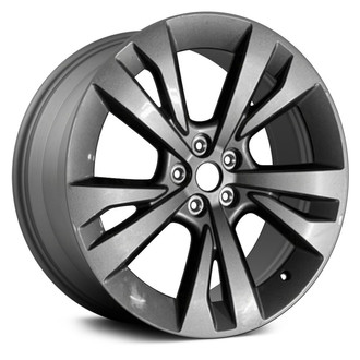 Replace® - Double 5-Spoke Medium Charcoal Metallic 20x8 Alloy Factory Wheel - Remanufactured