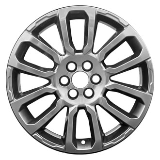 Replace® - 6 Double-Spoke Dark Hyper Silver 20x8 Alloy Factory Wheel - Remanufactured