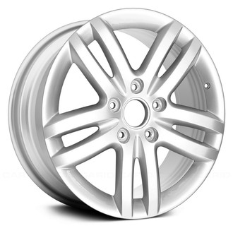 Replace® - Double 5-Spoke Bright Sparkle Silver 18x8.5 Alloy Factory Wheel - Remanufactured