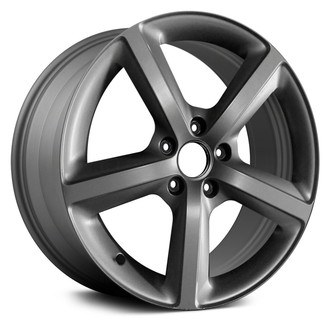 Replace® - 5-Spoke Machined and Medium Charcoal Metallic 20x9 Alloy Factory Wheel - Remanufactured