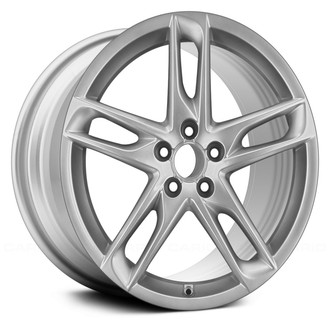 Replace® - Double 5-Spoke Bright Silver Metallic 19x8 Alloy Factory Wheel - Remanufactured