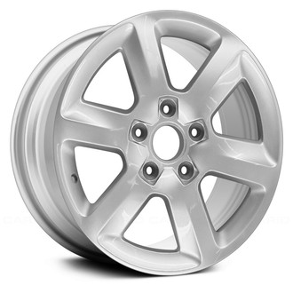 Replace® - 6 I-Spoke Bright Sparkle Silver Face 18x8 Alloy Factory Wheel - Remanufactured