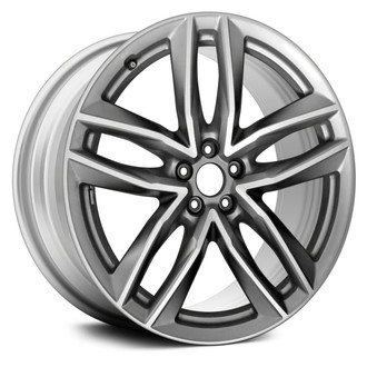 Replace® - Double 5-Spoke Silver 21x9.5 Alloy Factory Wheel - Remanufactured