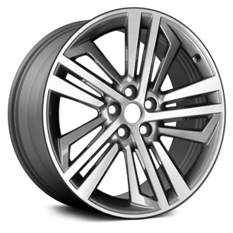 Replace® - Triple 5-Spoke Machined and Medium Charcoal 20x8 Alloy Factory Wheel - Remanufactured