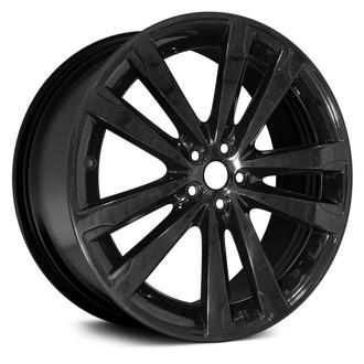 Replace® - Double 5-Spoke Black 20x8.5 Alloy Factory Wheel - Remanufactured