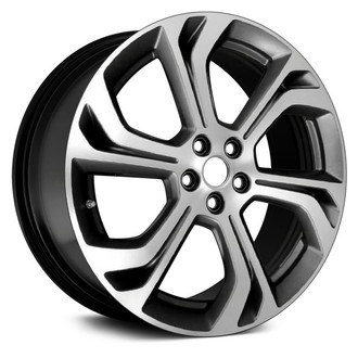 Replace® - 6-Spoke Black 20x8 Alloy Factory Wheel - Remanufactured