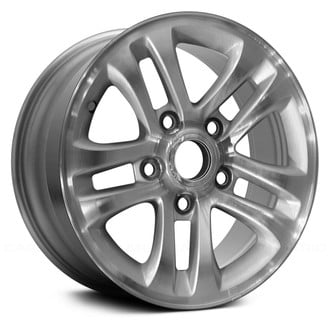 Replace® - Double 5-Spoke Machined and Silver 16x7 Alloy Factory Wheel - Remanufactured