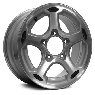 Replace® - 5-Spoke Medium Sparkle Charcoal Acrylic 15x6 Alloy Factory Wheel - Remanufactured