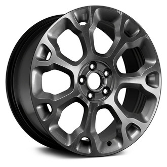 Replace® - 7 Y-Spoke Black 17x7 Alloy Factory Wheel - Remanufactured