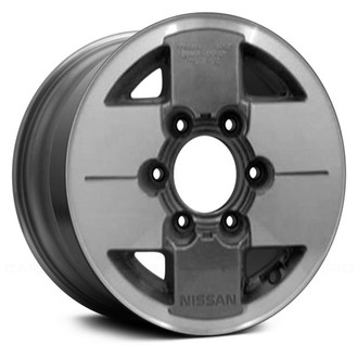 Replace® - 4-Slot Dark Charcoal 14x6 Alloy Factory Wheel - Remanufactured