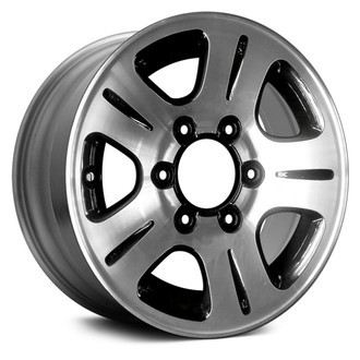 Replace® - 5-Spoke Black 15x7 Alloy Factory Wheel - Remanufactured