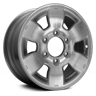 Replace® - 6 I-Spoke Machined and Silver 15x7 Alloy Factory Wheel - Remanufactured