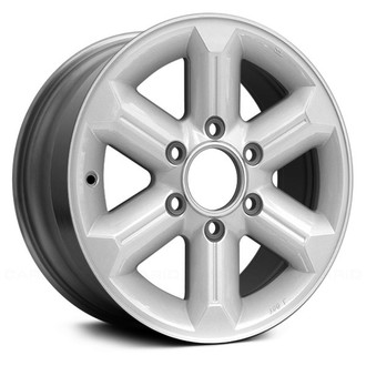 Replace® - 6 I-Spoke Silver 17x8 Alloy Factory Wheel - Remanufactured