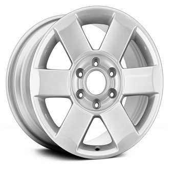 Replace® - 6 I-Spoke Silver 18x8 Alloy Factory Wheel - Remanufactured