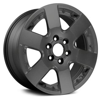 Replace® - 6 I-Spoke Charcoal Metallic 16x7 Alloy Factory Wheel - Remanufactured