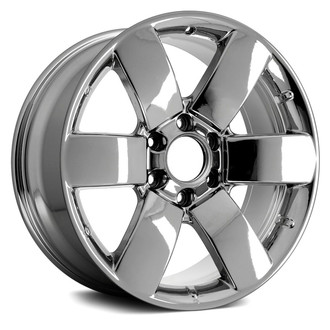 Replace® - 6 I-Spoke Chrome 20x8 Alloy Factory Wheel - Remanufactured