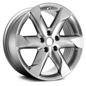 Replace® - 6 Turbine-Spoke Hyper Silver 18x7.5 Alloy Factory Wheel - Remanufactured