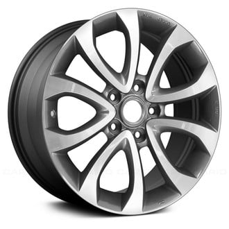 Replace® - 5 V-Spoke Charcoal Gray 17x7 Alloy Factory Wheel - Remanufactured