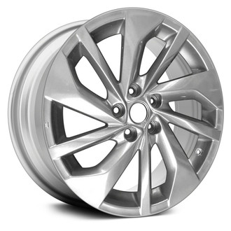 Replace® - 10 Spiral-Spoke Light Silver Metallic 18x7 Alloy Factory Wheel - Remanufactured